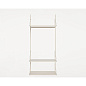 8420 Shelf Library Frama Подвесной стеллаж белый 185.2x80 — фото 1
