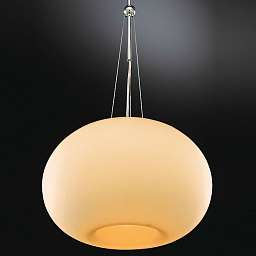 9015/1SM amber IDL Aurora подвесной светильник с янтарным плафоном