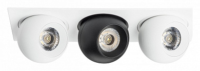 встраиваемый потолочный светильник белый