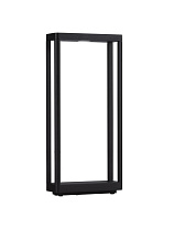 Dark Anthracite Die-Casting Aluminium & Clear Glass LED 8Watt 220-240Volt 489Lm 3000K IP65 L:23 W:8.6 H:50cm