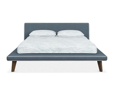 Beds Мягкая тканевая кровать с мягким изголовьем Gervasoni