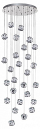 5084/120L Odeon Light Jemstone подвесной светильник с подвесками из хрустальных шаров