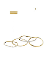 Triac Dimmable Gold Stainless Steel & Acrylic LED 51 Watt 220-240 Volt 2400Lm 3000K IP20 L: 100 W: 20 H: 120 cm