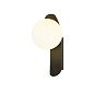 1008124 SLV SUN WL G9 round black G9 настенный светильник — фото 3