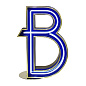 Графический светильник DelightFULL Letter B — фото 7