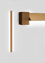 настенно-потолочный светильник бронзовый с вытянутой формой