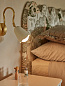 Настенный светильник Heathfield Fleur WL-FLEU-SBRS-IVRY-000-STD — фото 2