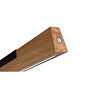 342236 Deko-Light Madera подвесной светильник коричневый черный — фото 1