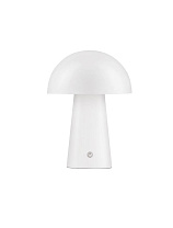 Touch Dimmable in 3 steps Matt White Steel LED 2Watt 3.7 Vdc 129Lm IP20 3000K USB -C: 150 cm D:16 H:22 cm