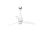 32000-9 ETERFAN LED Shiny white/transparent ceiling fan with DC motor люстра с вентилятором Faro barcelona