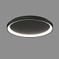 P3848270NDP ACB Grace PL 58 LED средний круглый потолочный светильник чёрный — фото 2