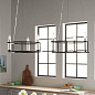 Rosalind 19.5" 3 Light Chandelier Black люстра 52493BK Kichler — фото 5