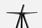 Come Here side table Black Woud, стол — фото 1