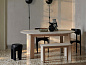 Стол Bevel Ferm Living 1104267443 белый бук с масляной отделкой — фото 1