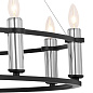 Rosalind 50" 10 Light Chandelier Black люстра 52491BK Kichler — фото 8