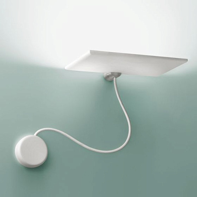 Giùup Icone Накладное бра прямоугольный белый i-c-0159