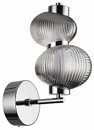 5096/8WL Odeon Light Bruco настенное бра с двумя стеклянными шарами