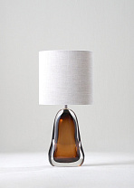 Manilla shown with 10 Slim Straight Oval in Natural Linen with Cream Card lining
