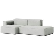 Mags Soft Low 2,5-местный, комбинация 3, левый, Hallingdal 116 / светло-серая строчка