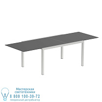 РАЗДВИЖНОЙ СТОЛ TABOELA 100x150/270 + КЕРАМИЧЕСКАЯ СТОЛЕШНЯ ЧЕРНАЯ Royal Botania
