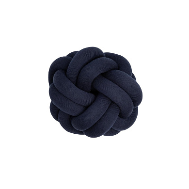 2351-5400 Knot Design House Stockholm Тёмно-синяя подушка в виде мягкого узла