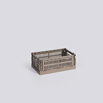 Ящик для хранения HAY Colour Crate S, теплый серый