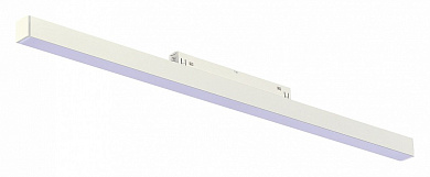 встраиваемый магнитный линейный светильник с LED-панелью белого цвета 48V