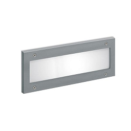 Stile 330 simmetrica Lombardo Stile встраиваемый уличный настенный светильник продолговатой прямоугольной формы