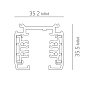 Шинопровод PRO 3000 B Шинопровод 3 метра Led Techology — фото 1