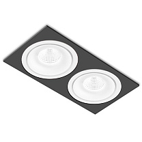 Потолочные светодиодные светильники Led technology SFERA R 22.30 W 2FW NO DIM белый + черный