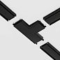 TRA084CT-11B Maytoni Accessories for tracks Radity Комплектующие для систем освещения с токоведущими элементами Черный — фото 3