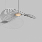L0840303 VERTIGO Petite Friture Подвесной светильник геометрический сферический большой черно-белый — фото 3
