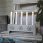 SNOWFLAKE настольная лампа Xmas Living Glass 169-02