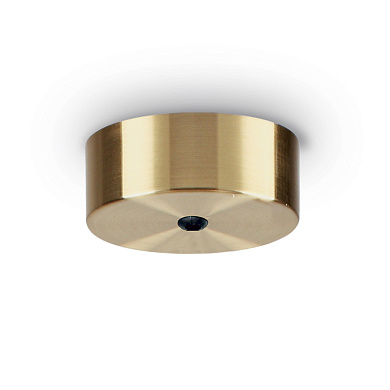 249308 ROSONE MAGNETICO 1 LUCE OTTONE BRUNITO  латунь