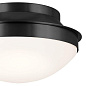 Bretta 13.5" 2 Light Flush Mount Black  потолочный светильник 52544BK Kichler — фото 7
