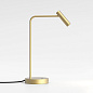 1058214 Enna Desk USB C Astro lighting настольная рабочая лампа матовое золото — фото 1