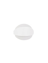 Sandy White Metal & Acrylic LED 12 Watt 220-240 Volt 673Lm 3000K IP20 L: 20 W: 9 H: 16 cm