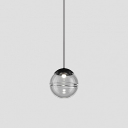 Oro SP 16 LED Vistosi Oro подвесной светильник с хрустальным плафоном в форме шара