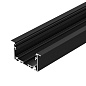 033534 Arlight Профиль S2-LINIA69-F-2500 SEAMLESS BLACK — фото 2