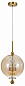 11055/1P Amber Indigo Illusione подвесной светильник 7W 385lm 4000K — фото 1