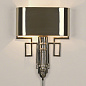 Torch Sconce W/Shade-Nickel бра BAS Global 9.9065