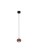 Coffee Aluminium & Acrylic LED 13Watt 220-240Volt 922Lm 3000K IP20 Light Up & Down D:9.6 H:140cm