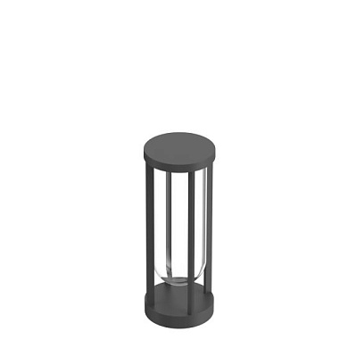 In Vitro Flos Outdoor Садовый столбик цилиндрический серый f-o-0785