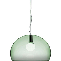 9030K9 Kartell FL-Y подвесной светильник куполообразный светло-зелёного цвета