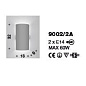 IDL Venus 9002/2A white настенный светильник — фото 1