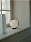 New Works Lantern Портативная настольная лампа, черное основание с матовое белое опаловое стекло — фото 2