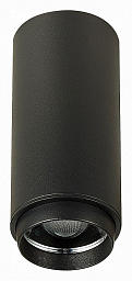 ST600.442.10 ST-Luce Zoom потолочный цилиндрический светильник направленного света черного цвета