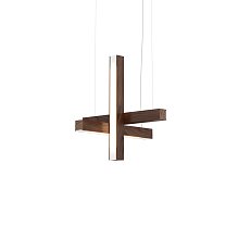 Led40 Cross, дуб, тонированный в чёрный; Casambi (Bluetooth)