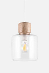 654355 Globen Lighting Dot подвесной светильник с прозрачным цилиндрическим плафоном