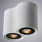 Точечный накладной светильник Arte Lamp FALCON A5644PL-2WH — фото 1